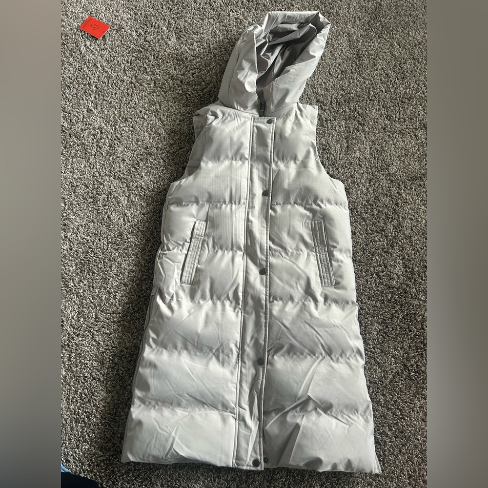 Kyodan Silver Quilted Vest